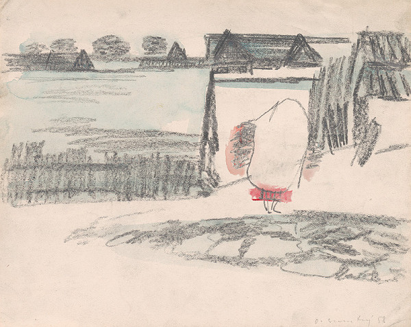 Oldřich Smutný – S batohom.  