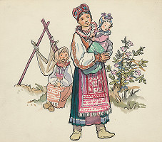 Jaroslav Vodrážka – S deťmi v poli 