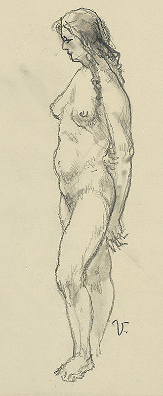 Jaroslav Vodrážka – Štúdia aktu V. 