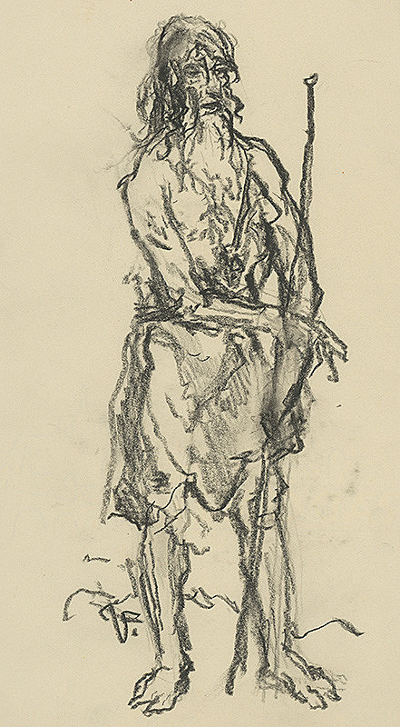 Jaroslav Vodrážka – Štúdia aktu - muž II. 