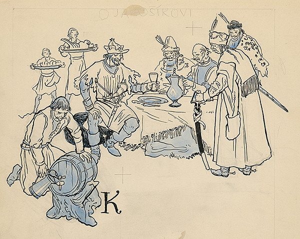 Jaroslav Vodrážka – Staré povesti české XIV. 