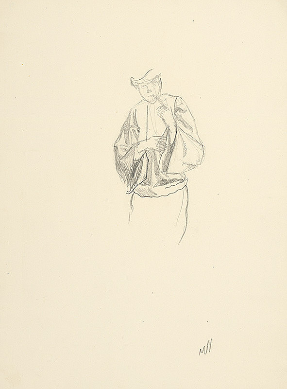 Jaroslav Vodrážka – Muž s fajkou 