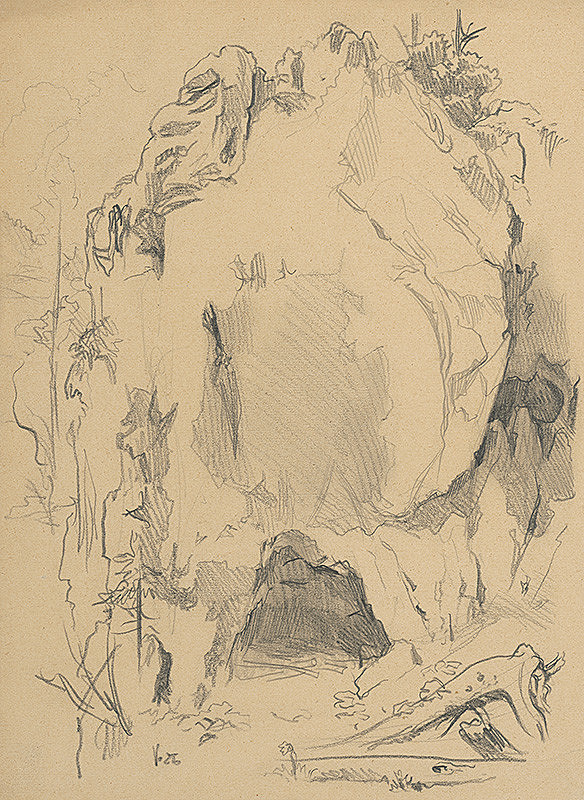 Jaroslav Vodrážka – Štúdia lesného brala 