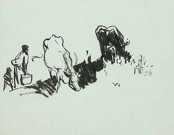 Jaroslav Vodrážka – Na paši I. 