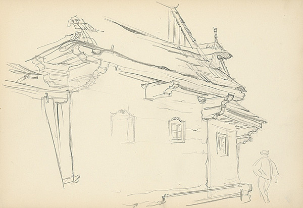 Jaroslav Vodrážka – Priečelie obytného domu 