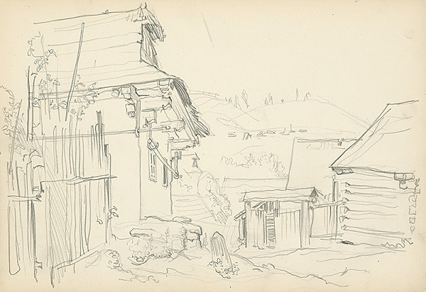 Jaroslav Vodrážka – Pred domom 