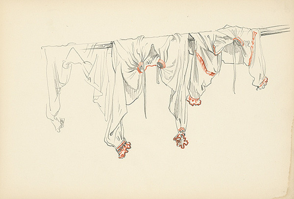 Jaroslav Vodrážka – Sušenie košieľ 