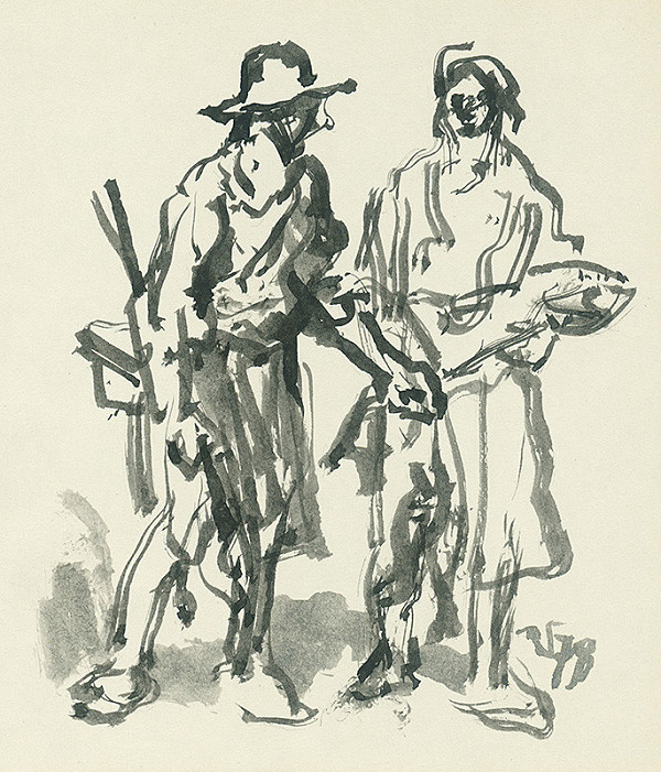 Jaroslav Vodrážka – Dve figúry 