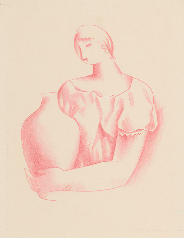 Mikuláš Galanda – Žena s krčahom 