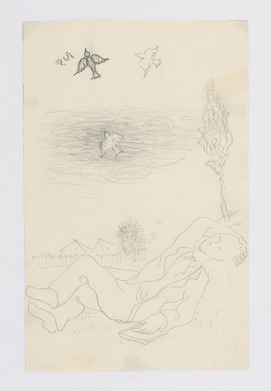 Mikuláš Galanda – Odpočívajúci básnik 