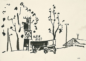 Viliam Chmel – Krajina z turčianskeho náčrtníka I. 