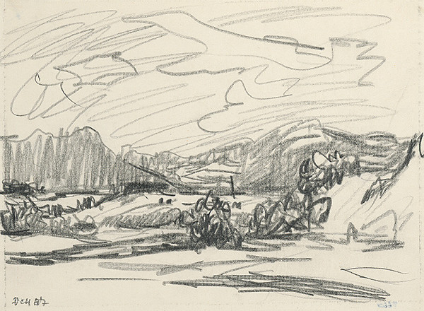 Viliam Chmel – Krajina z turčianskeho náčrtníka III. 