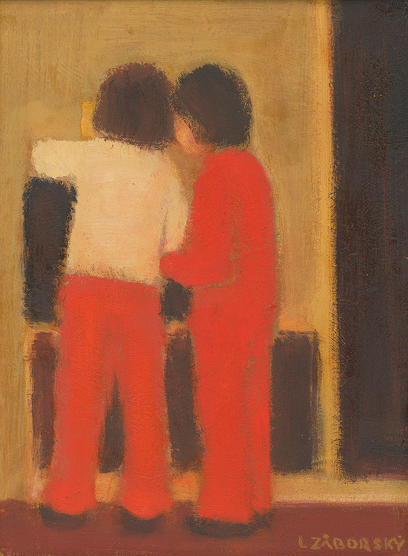 Ladislav Záborský – Pri skrinkách s hračkami 