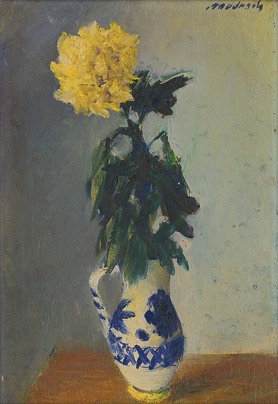 Ján Mudroch – Žltá chryzantéma