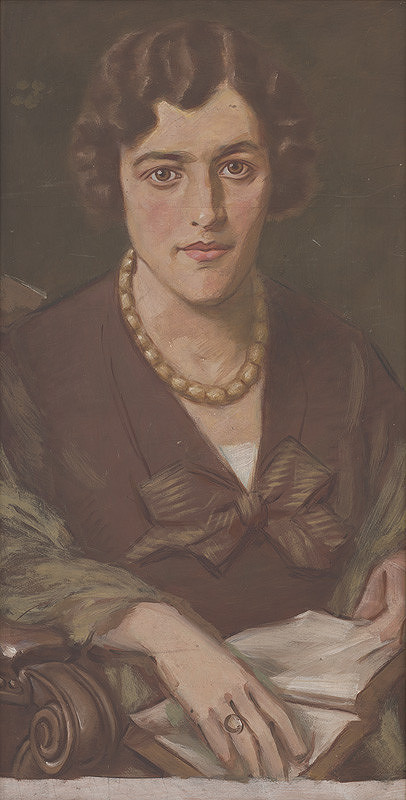 Milan Thomka Mitrovský – Žena s knihou 