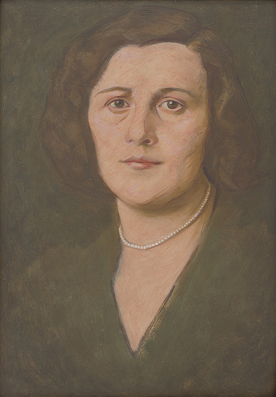 Milan Thomka Mitrovský – Žena v zelenom 