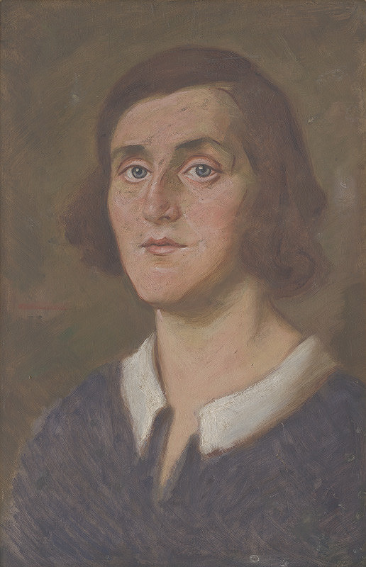 Milan Thomka Mitrovský – Žena s bielym límcom 