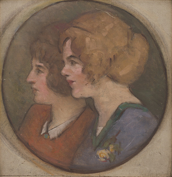 Milan Thomka Mitrovský – Dve ženy z profilu 