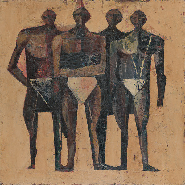 Rudolf Krivoš – Zápasníci 