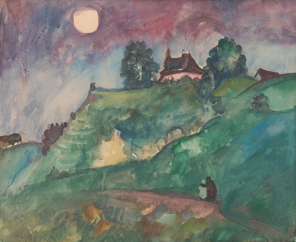 Viliam Chmel – Mesiac nad Turčianskou Marou 