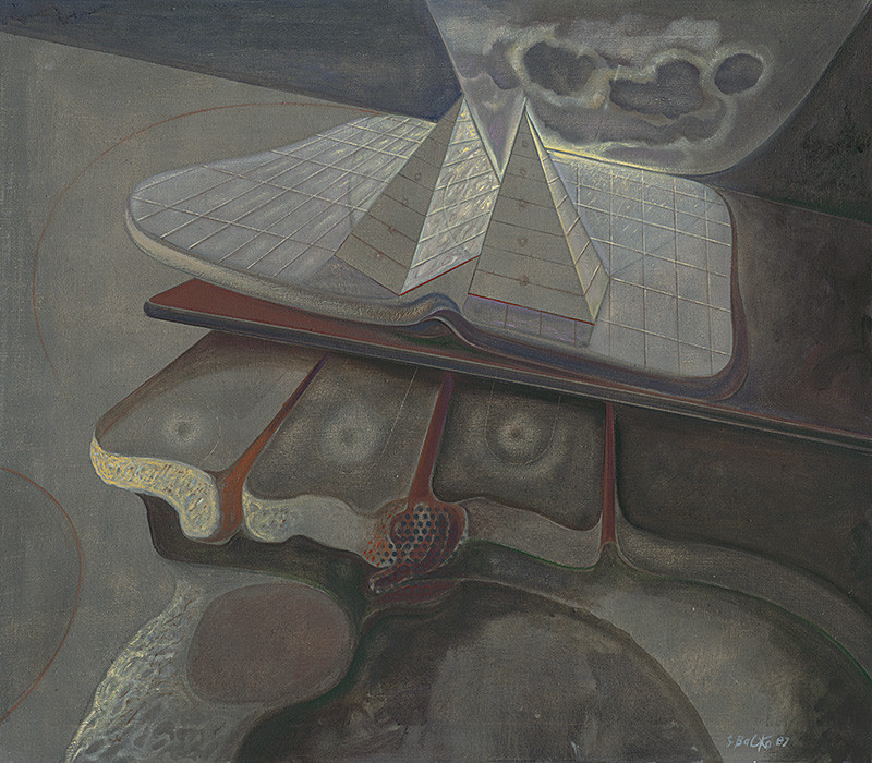 Stanislav Balko – Z cyklu Ticho I., 1989 
