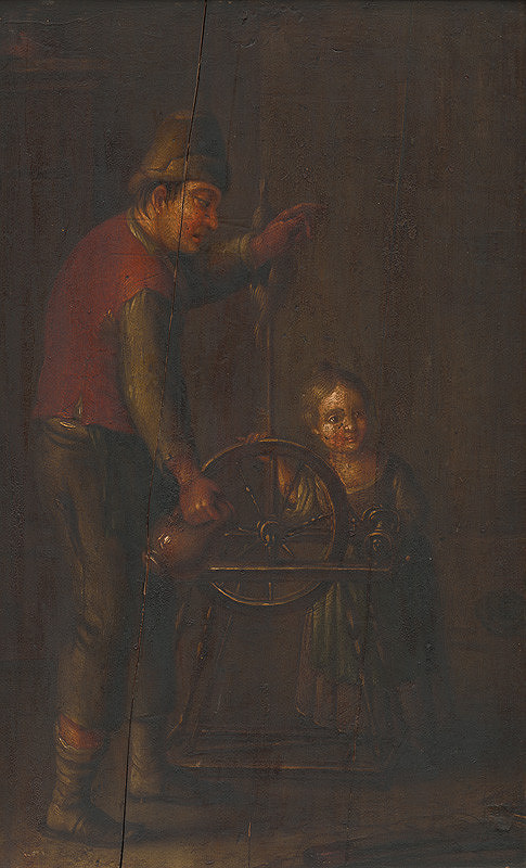 Stredoeurópsky maliar – Pri kolovrate 