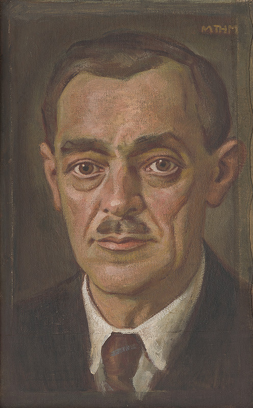 Milan Thomka Mitrovský – Portrét pána s anglickými fúzikmi 