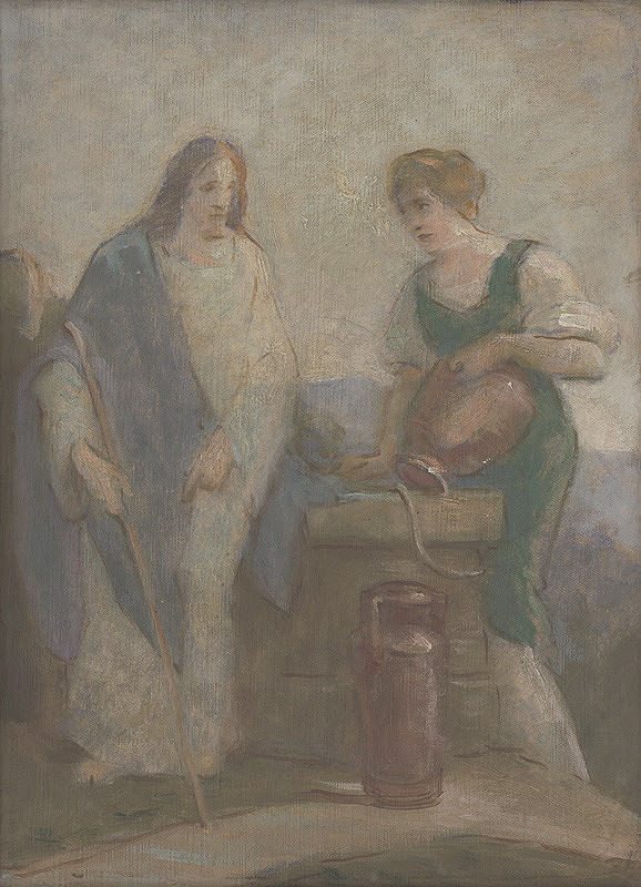 Milan Thomka Mitrovský – Kristua a Samaritánka