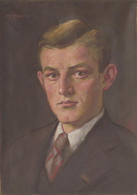 Milan Thomka Mitrovský – Portrét mladého muža 