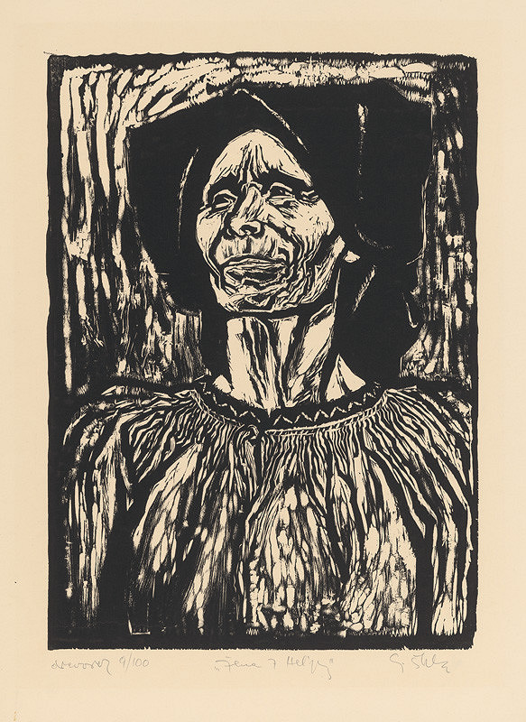 Gabriel Štrba st. – Žena z Heľpy 