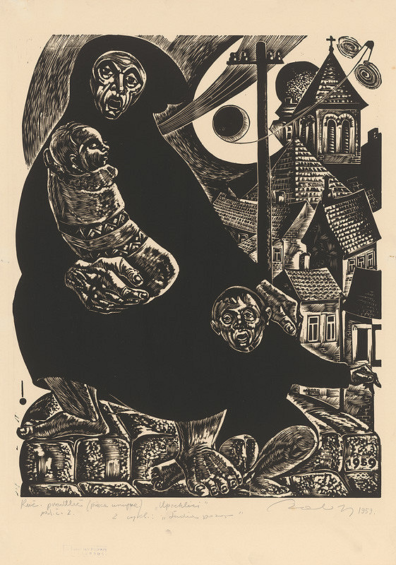 Július Szabó – Uprchlíci 