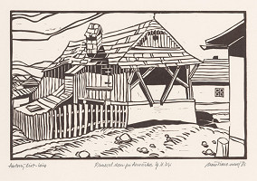 Ján Šimo-Svrček – Remeselnícky dom pri drevárke v Spišskej Novej Vsi 