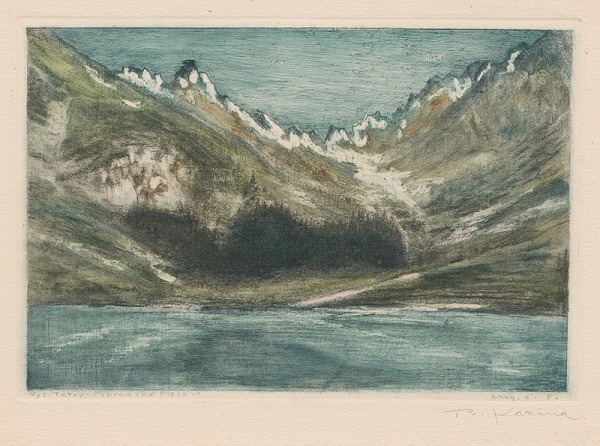 Bohumil Kozina – Popradské pleso 