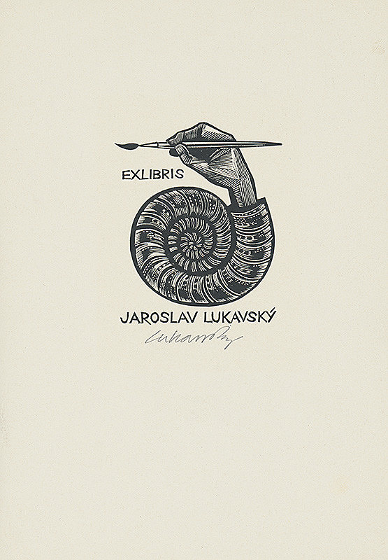 Jaroslav Lukavský – Ex libris Jaroslava Lukavského
