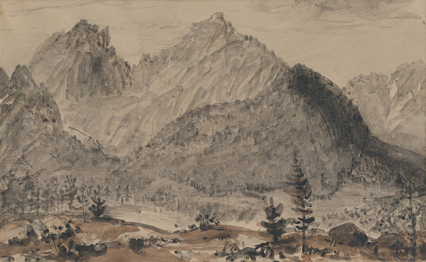 Július Nemčík – Záber z Bielovodskej doliny 