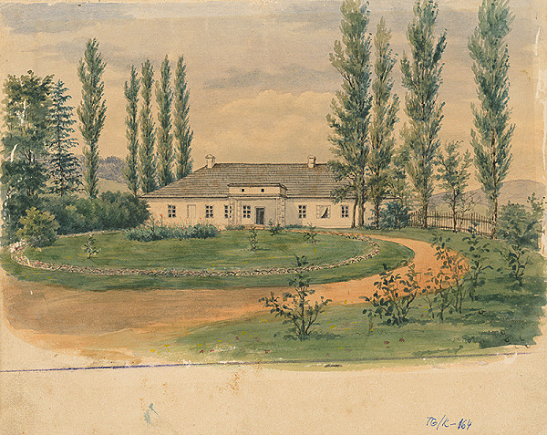 Slovenský kresliar z 3. štvrtiny 19. storočia – Záhradný domček
