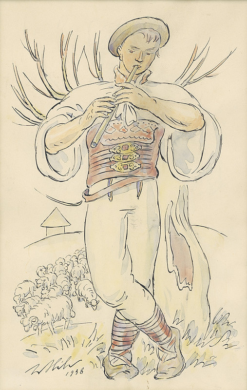 Jan Hála – Pastierik 