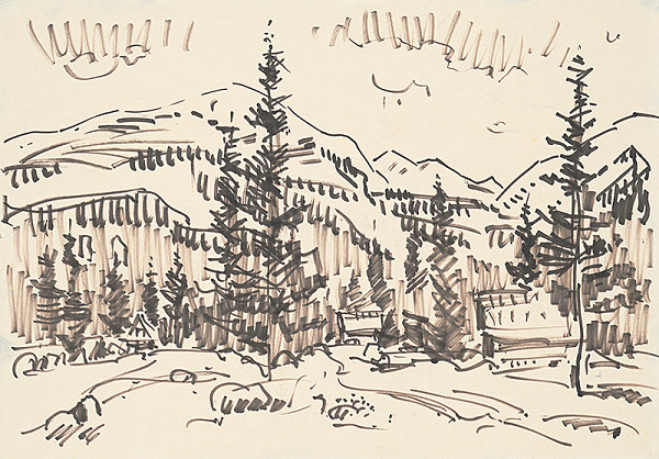 Vojtech Mensatoris – Dolina pod Bystrou 