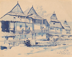 Josef Olexa – Ulica v Spišskej Belej 