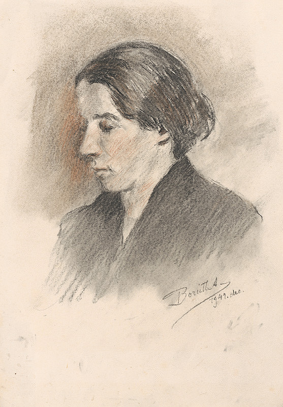 Andor Borúth – Portrét manželky 