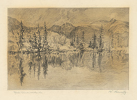 Viktor Hermély – Pohľad na Vysokú 