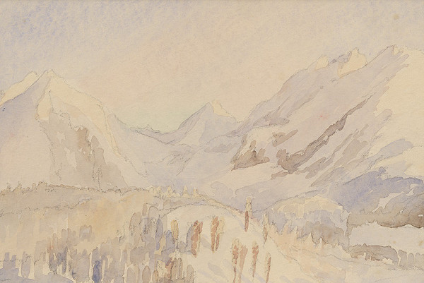 Ludmila Hynková – Okolie Štrbského plesa v zime 