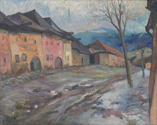 Jozef Fabini – Ulička v Tvarožnej 