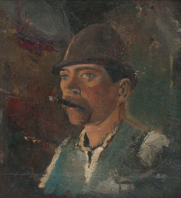 Ladislav Mednyánszky – Muž s cigarou