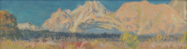 Miloš Alexander Bazovský – Panoráma Tatier s Vysokou 