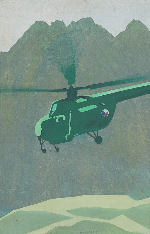 Július Koller – Helikoptéra v Tatrách