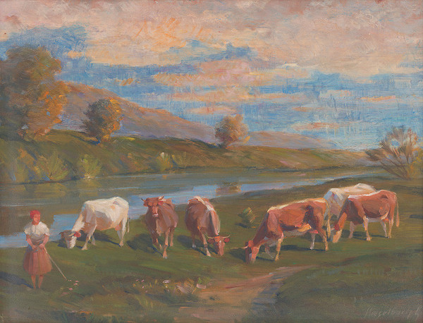 Gejza Kieselbach – Na pastve 