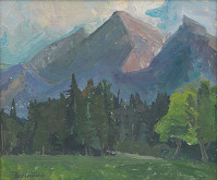 Anna Borovičková – Belianske Tatry pred búrkou 