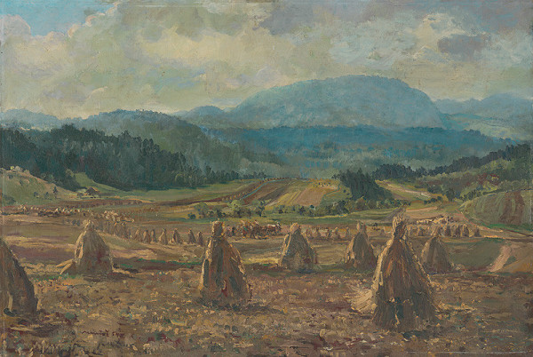 Július Nemčík – Žatva v Slovenskom raji 