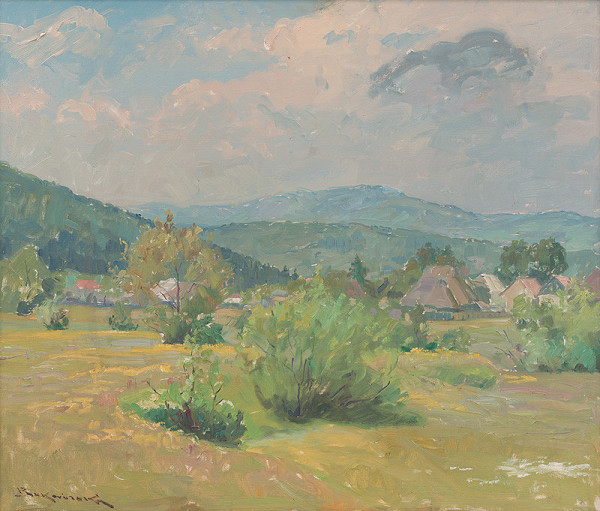 Július Bukovinský – Krajina od Bukovca 
